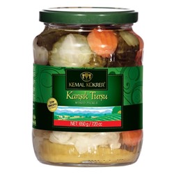 K.kükrer 0.72 Lt Cam Karışık Turşu*12