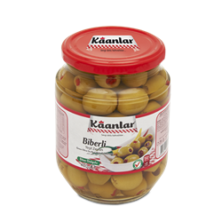 400 Gr 181-230 Süper Biberli Yeşil Zeytin *8