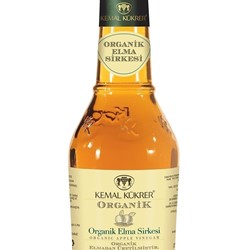 K.kükrer 0.5 Lt Cam Organik Elma Sirkesi*12