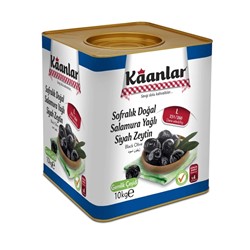 10 Kg 231-260 Gigant Yağlı Siyah Zeytin