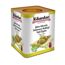 10 Kg 141-180 Kokteyl Yeşil Zeytin
