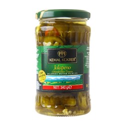 K.kükrer 0.37 Lt Cam Jalapone Biber Turşu*12