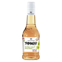 K.kükrer 0.5 Lt Cam Yudumluk Sandaloz Sakızlı Elma Sirkesi*6