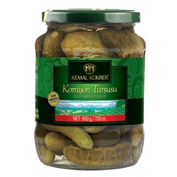 K.kükrer 0.72 Lt No:1 Cam Kornişon Turşu*12