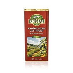 Kristal Dgl 4 Lt Tnk Naturel Sızma Zeytinyağı*4