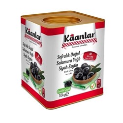 10 Kg 260-290 Süper İri Siyah Slm Zeytin