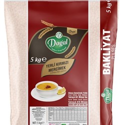 Doğal 5 Kg Yerli Kırmızı Mercimek