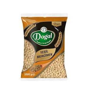 DOĞAL 1 KG YEŞİL MERCİMEK 16*