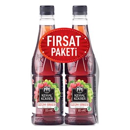 K.KÜKRER 0.5 LT PET ÜZÜM SİRKESİ( FIRSAT)*12