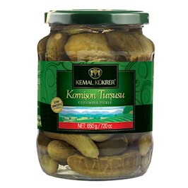 K.KÜKRER 0.72 LT NO:0 CAM KORNİŞON TURŞU*12