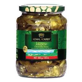 K.KÜKRER 0.72 LT CAM JALAPENO TURŞU*12