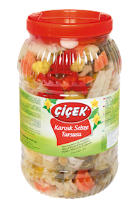 ÇİÇEK 3 KG KARIŞIK SEBZE TURŞUSU PET *6