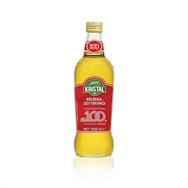 KRİSTAL RİVİERA 1 LT CAM ZEYTİNYAĞI*6