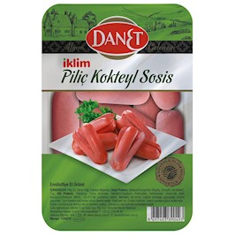 DANET 250 GR İKLİM KOKTEYL PİLİÇ SOSİS *10